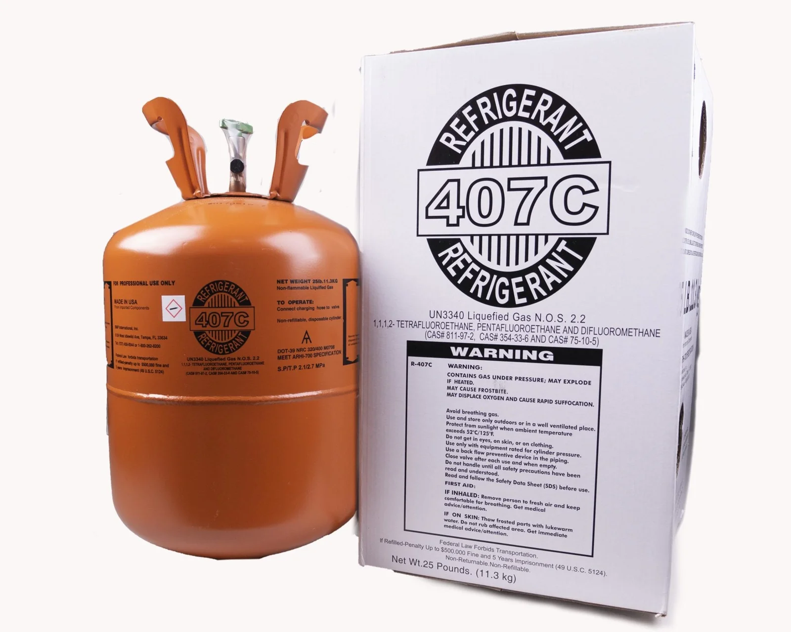 Half Pallet R-407C (20 Cylinders) - Image 2